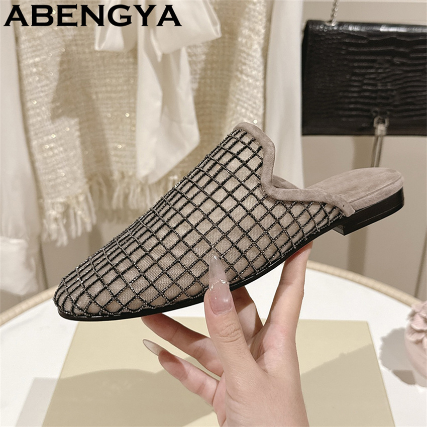 Ethnic Fashion For Women - Mocassins plats à bout rond en