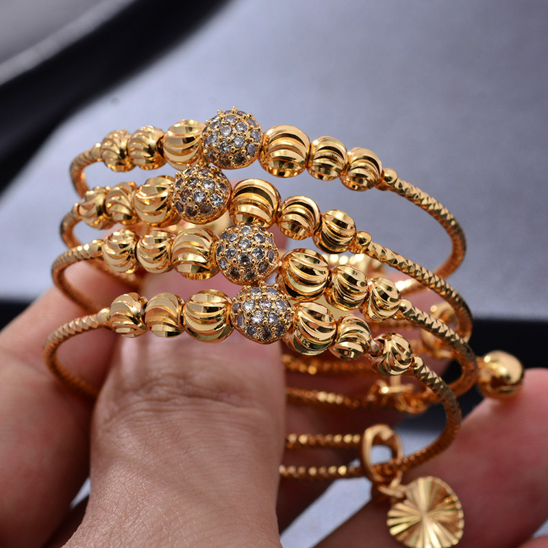 Ethnic Fashion In Dubai - Bracelets ethniques en or 24K, 4