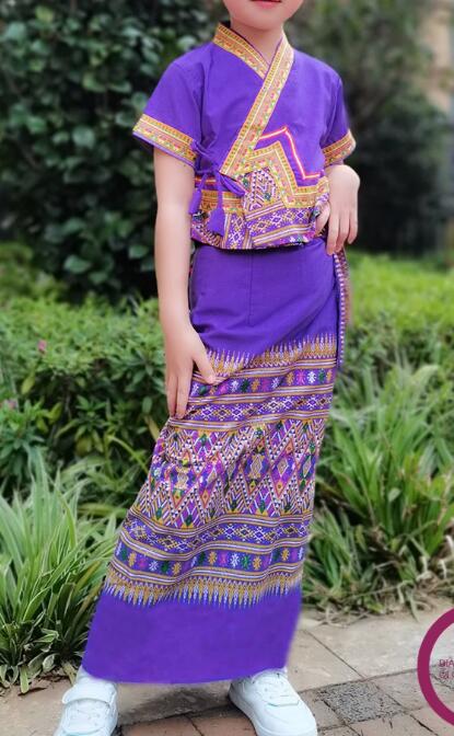 Batik Sarong Wrap - Robe thaïlandaise pour filles, Tradition, Festival