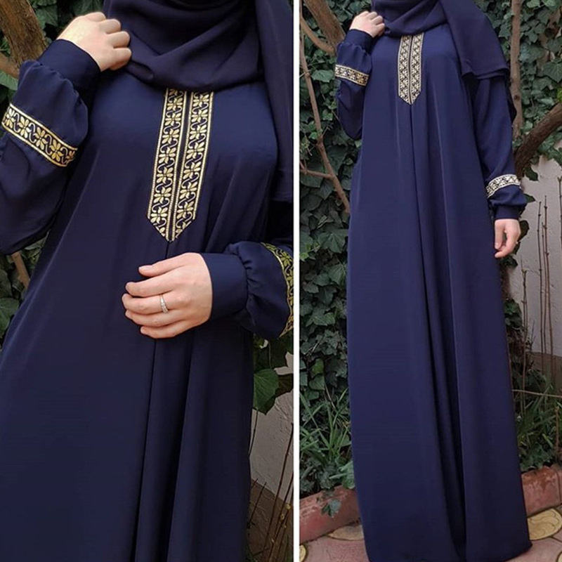 Ethnic Fashion In Dubai - Abayas imprimé Style ethnique musulman, grande