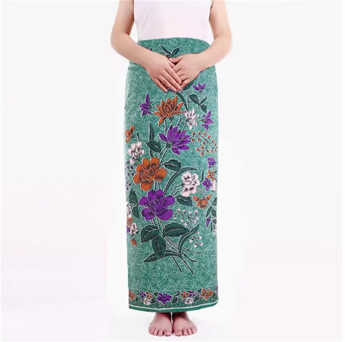 Batik Sarong Wrap - Malaisie Thaïlande jupe tube unisexe