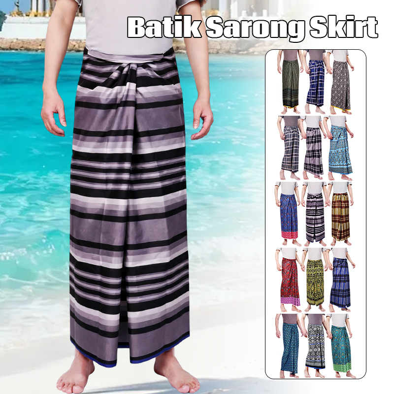 Batik Sarong Wrap - Jupe Sarong Batik Ethnique Dai pour