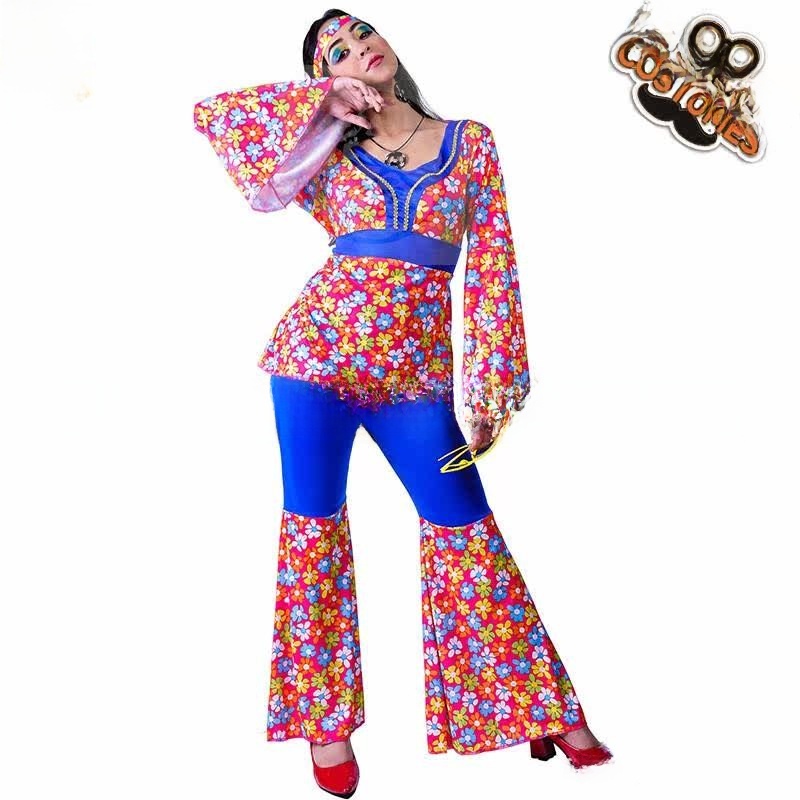 Ethnic Clothing & Online Fashion Store Khaadi Us - Costume hippie à grandes fleurs pour