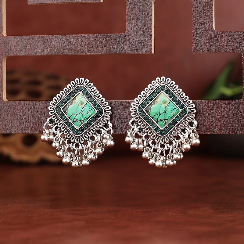 Boucles d'oreilles ethniques V - Ethnic Indian Fashion avis et prix