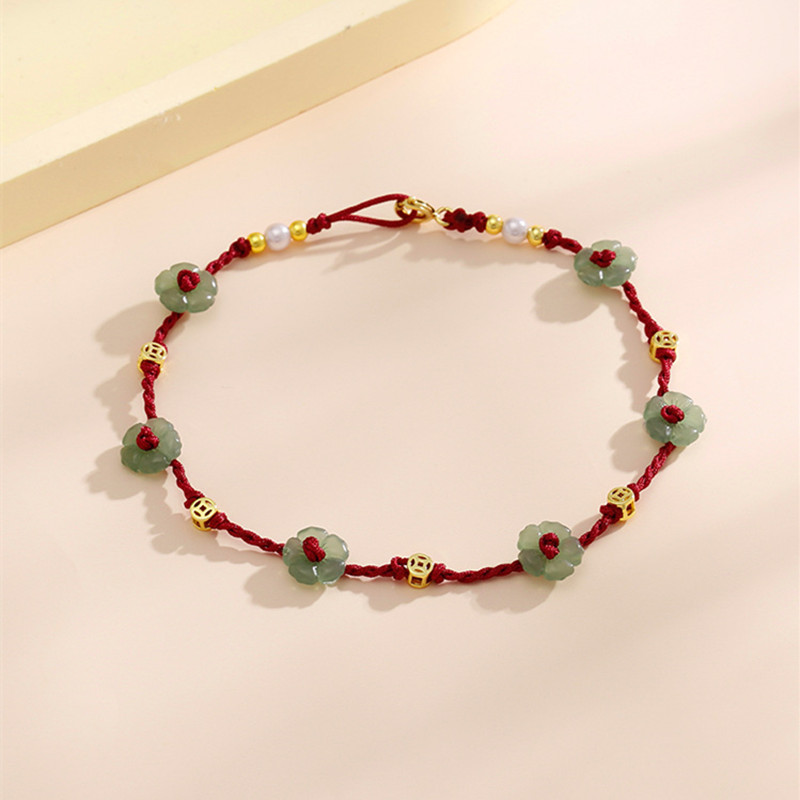 Bracelet tressé à la main avec - Ethnic Fashion Co In avis et prix