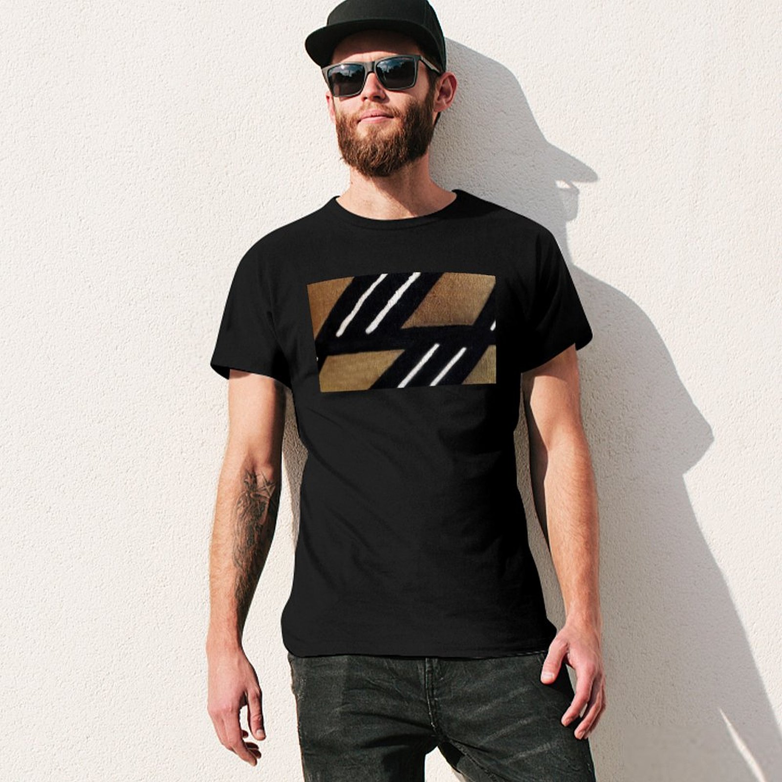 T-shirt décontracté à manches  - Mudcloth Print Top avis et prix