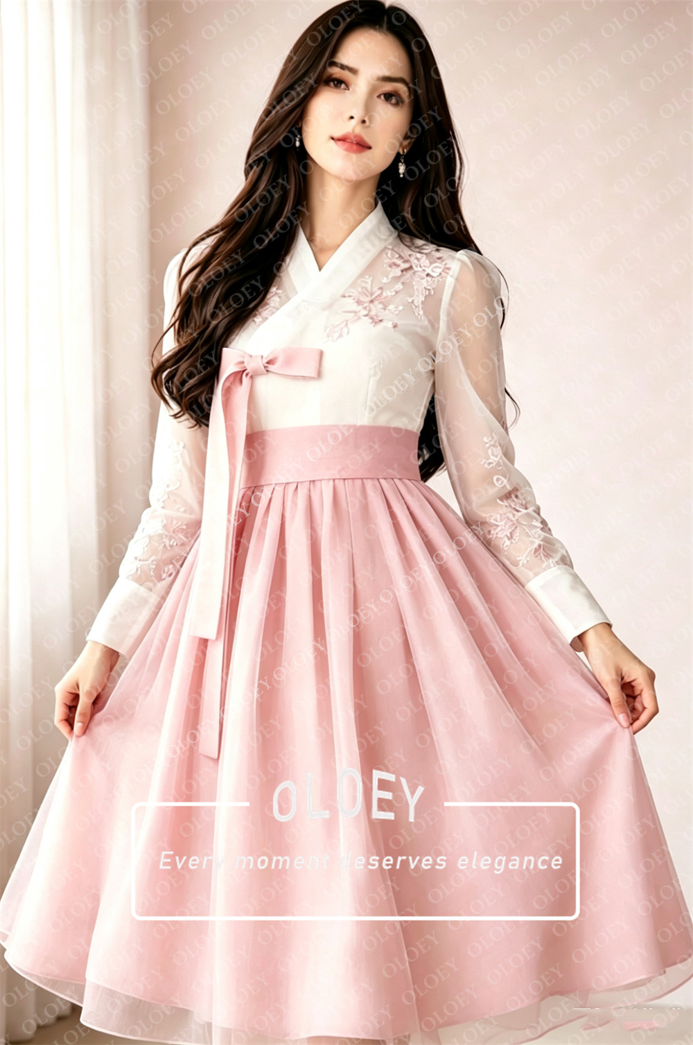 OLOEY Robe de soirée courte Ha - Hanbok Modern Set avis et prix