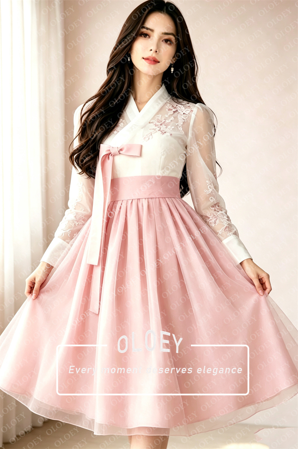 OLOEY Robe de soirée courte Ha - Hanbok Modern Set avis et prix