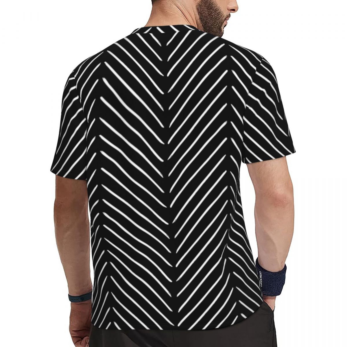 T-shirt Sportif à Col Rond pou - Mudcloth Print Top avis et prix