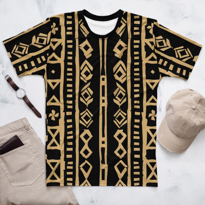 T-shirt pour homme à motif tri - Mudcloth Print Top avis et prix