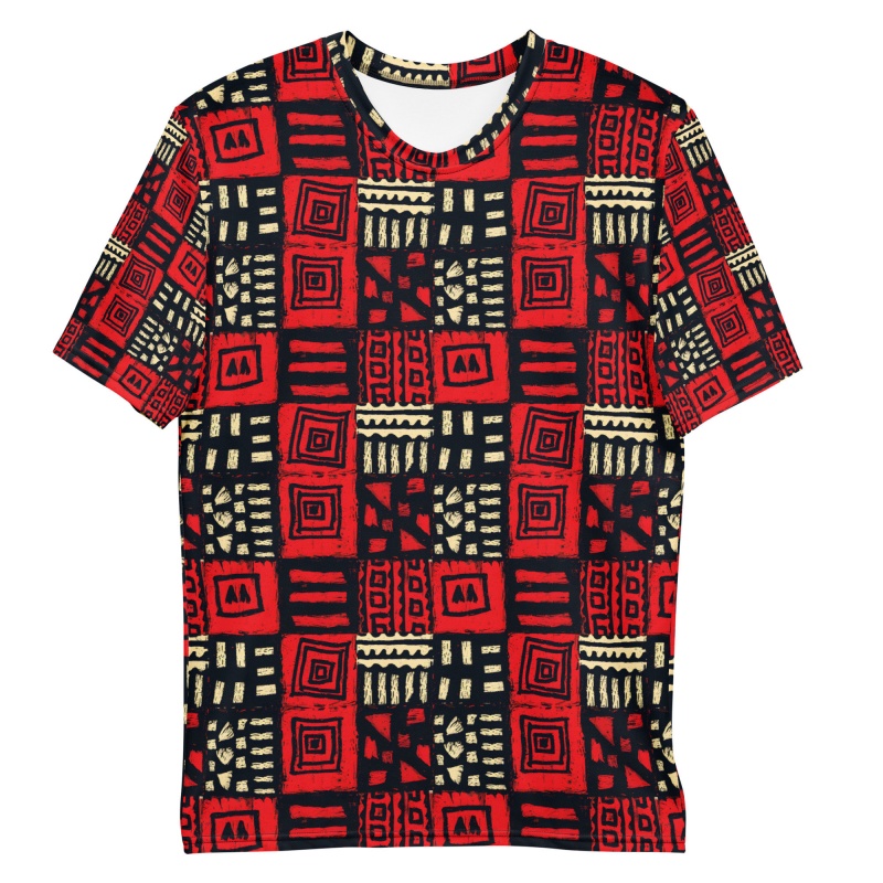 T-shirt pour homme à motif tri - Mudcloth Print Top avis et prix