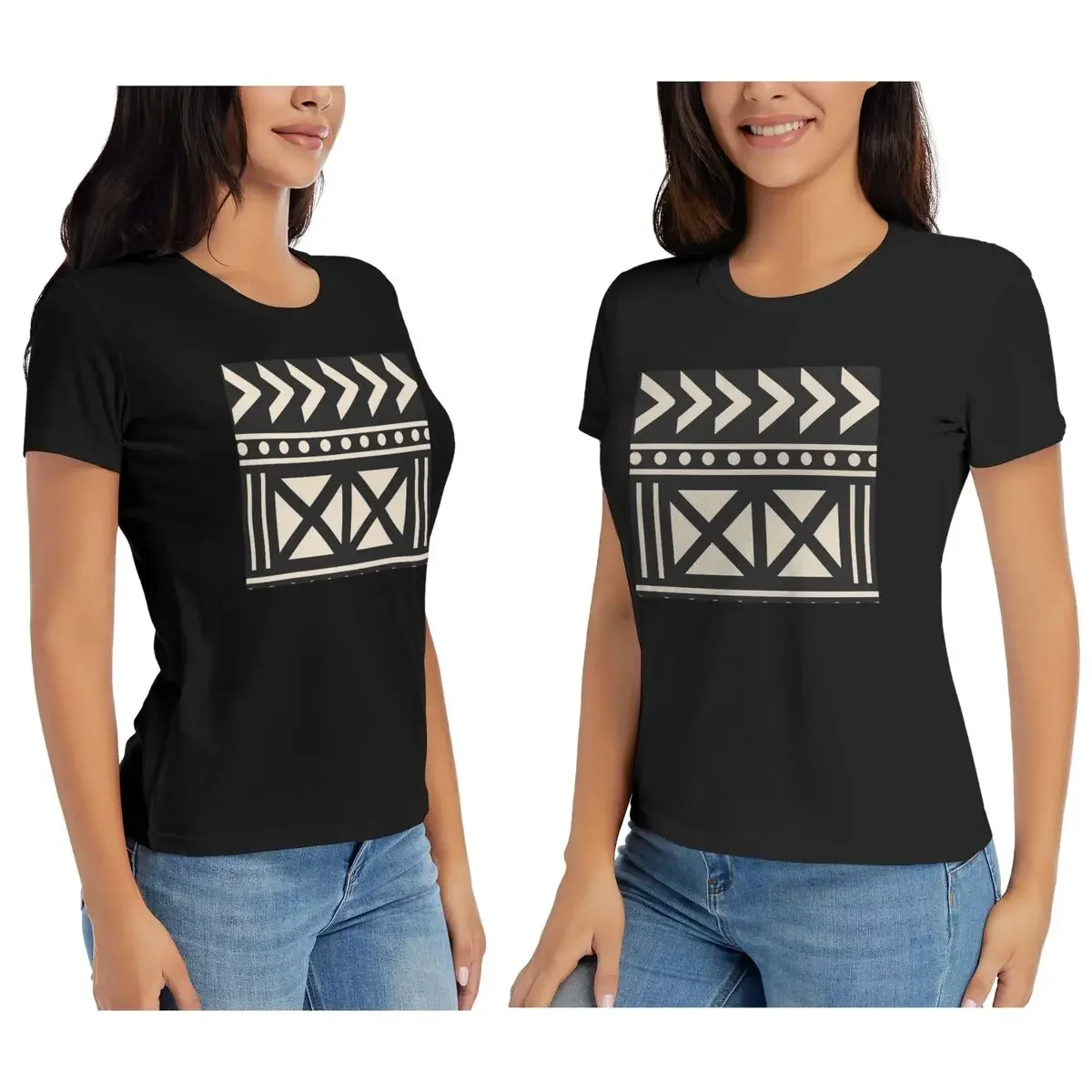 T-shirt femme tendance été en  - Mudcloth Print Top avis et prix