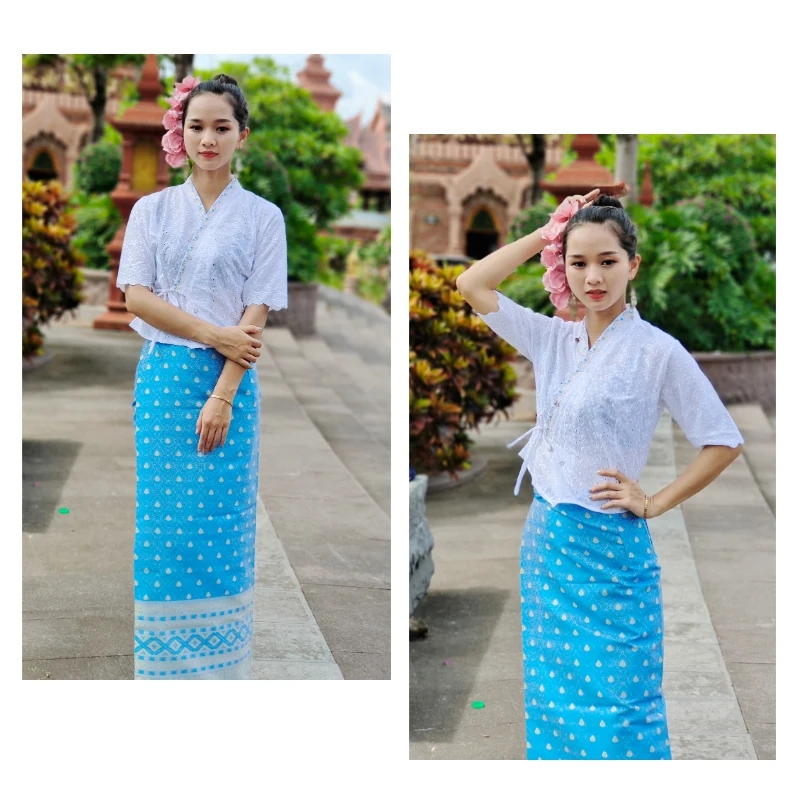 Jupe Longue Traditionnelle Tha - Batik Sarong Wrap avis et prix