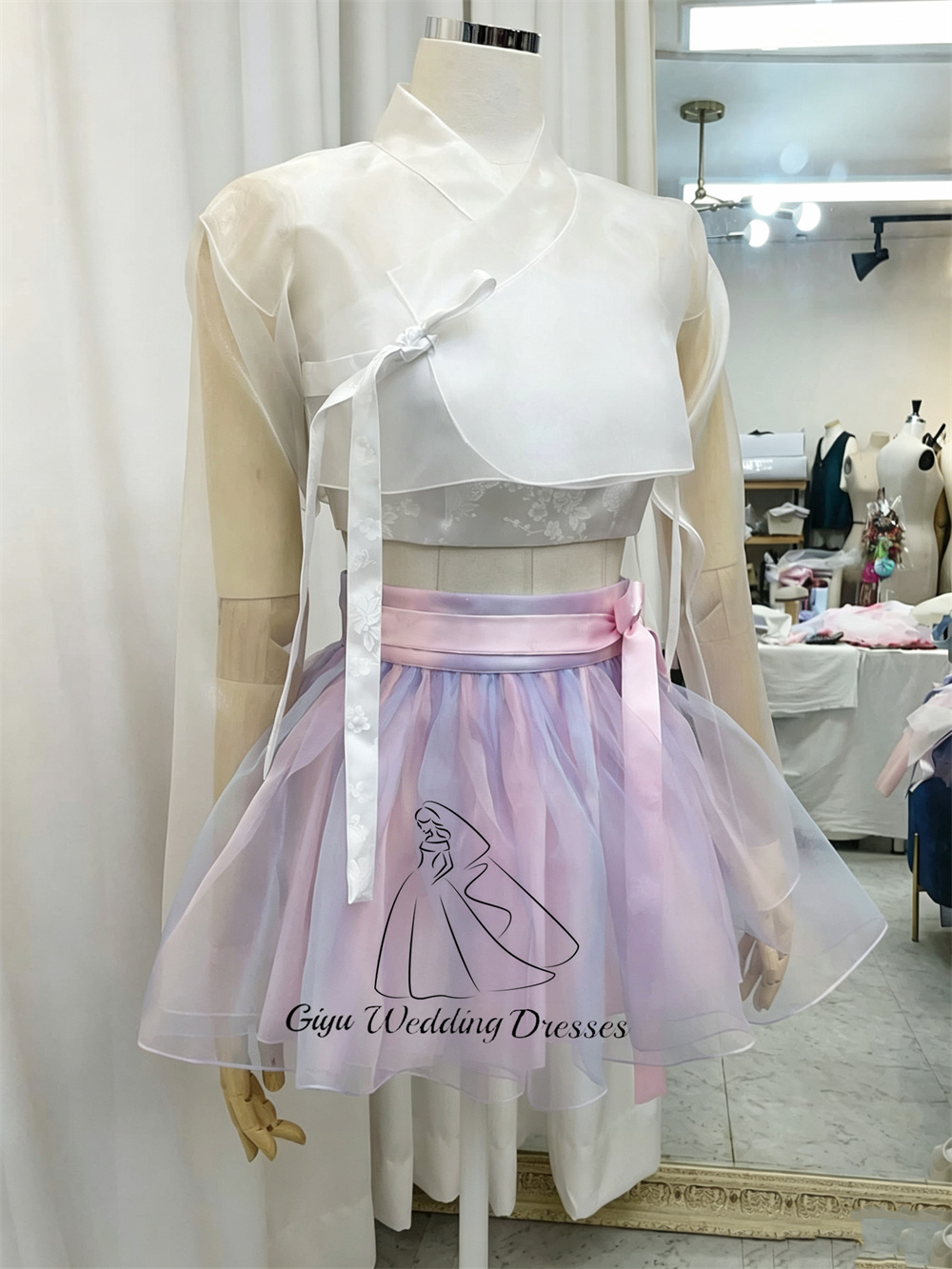 Giyu Hanbok Coréen Moderne pou - Hanbok Modern Set avis et prix