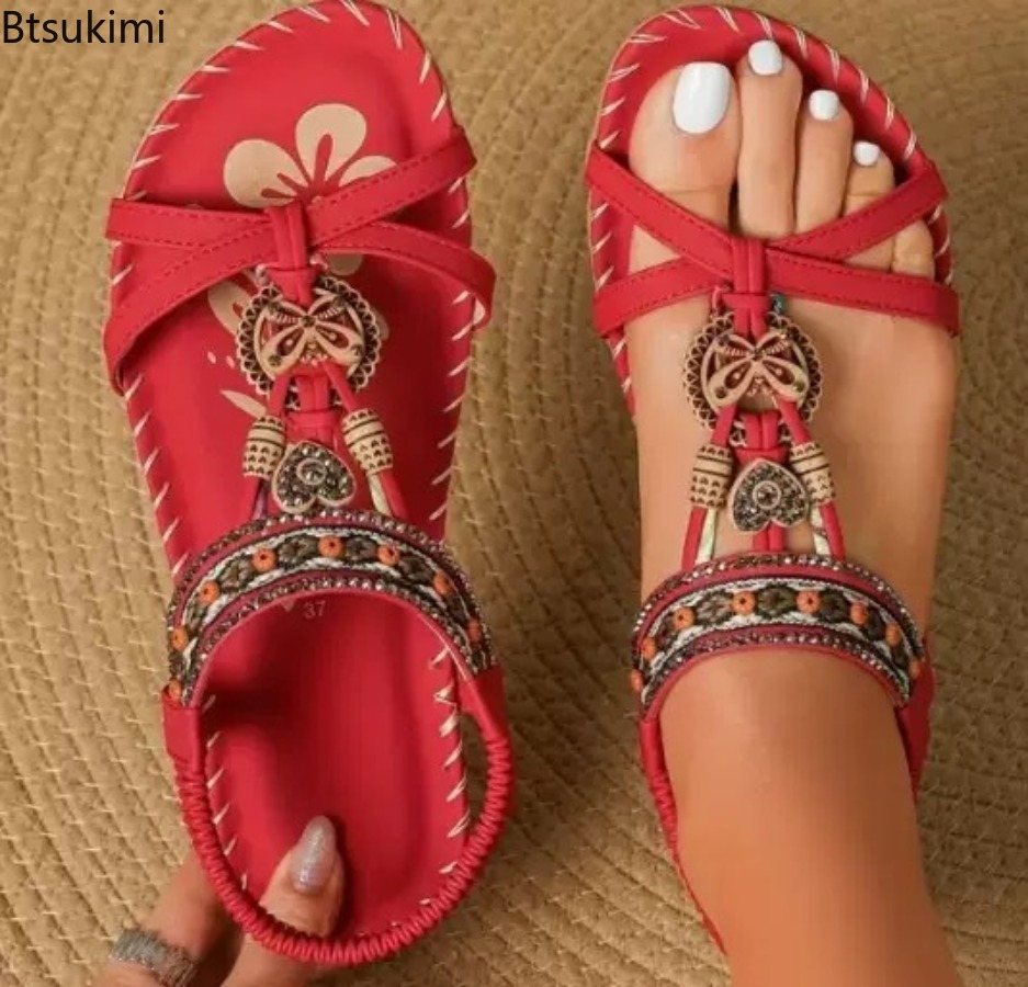 Sandales Bohèmes pour Femmes,  - Ethnic Fashion For Women avis et prix