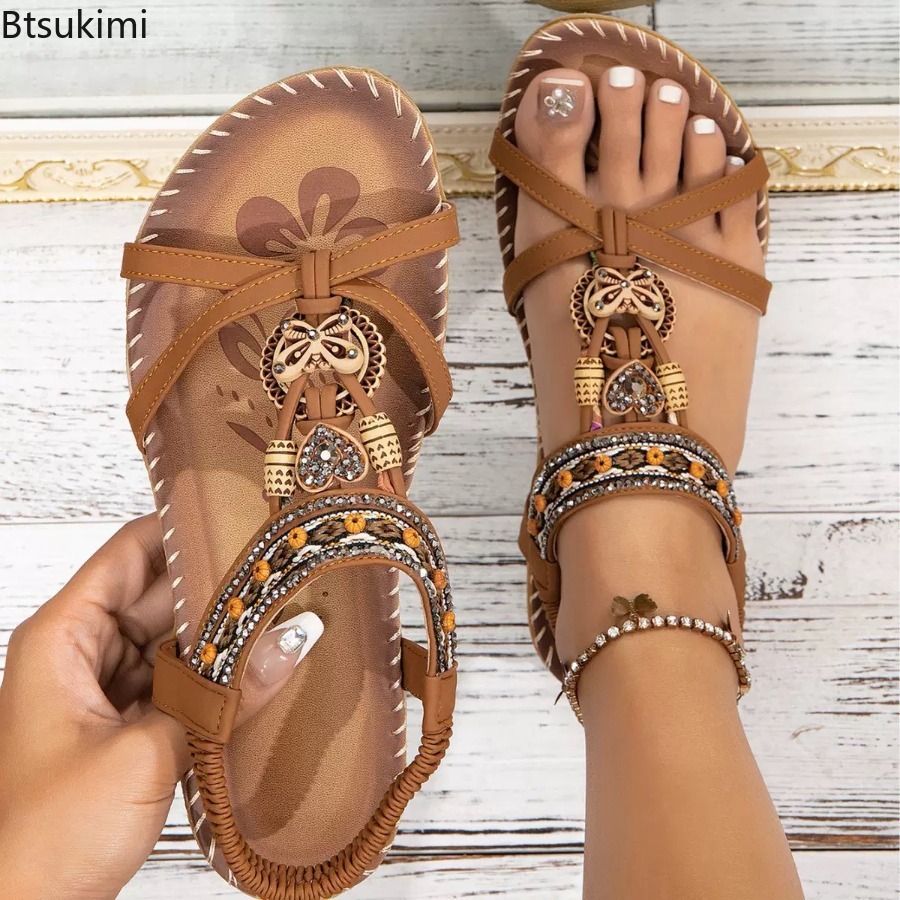 Sandales Bohèmes pour Femmes,  - Ethnic Fashion For Women avis et prix