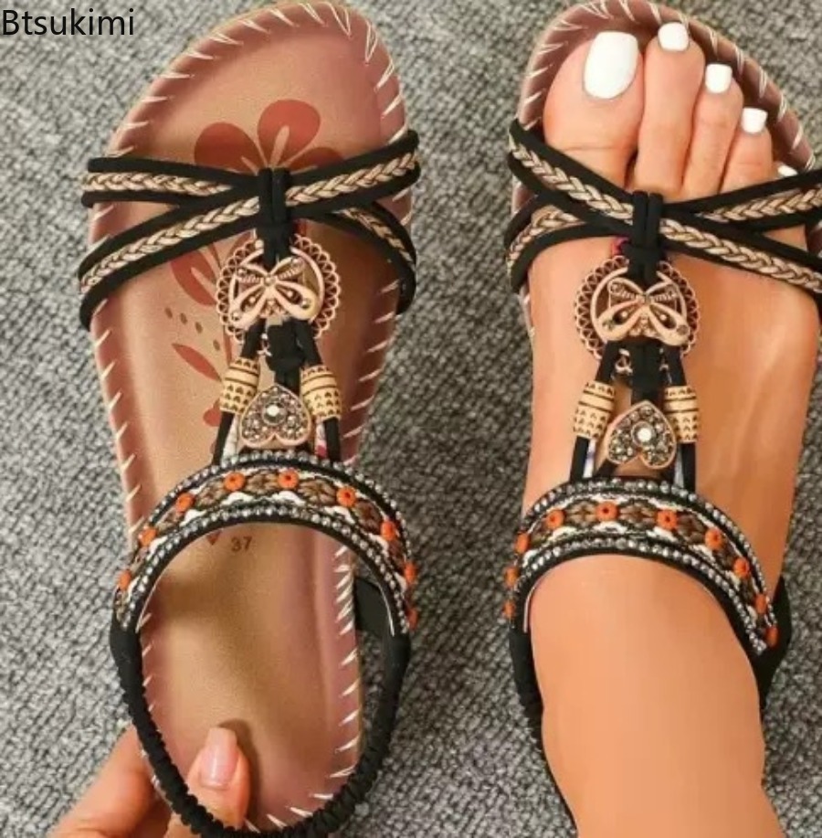 Sandales Bohèmes pour Femmes,  - Ethnic Fashion For Women avis et prix