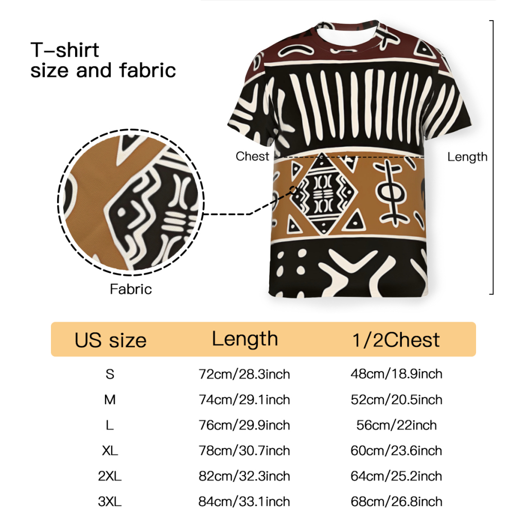 T-shirt imprimé 3D Mud grill a - Mudcloth Print Top avis et prix