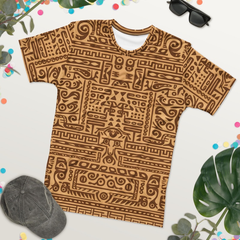 T-shirt pour homme à motif tri - Mudcloth Print Top avis et prix
