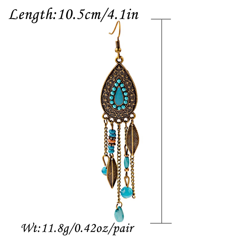 TopHanqi-Boucles d'oreilles go - Ethnic Indian Fashion avis et prix