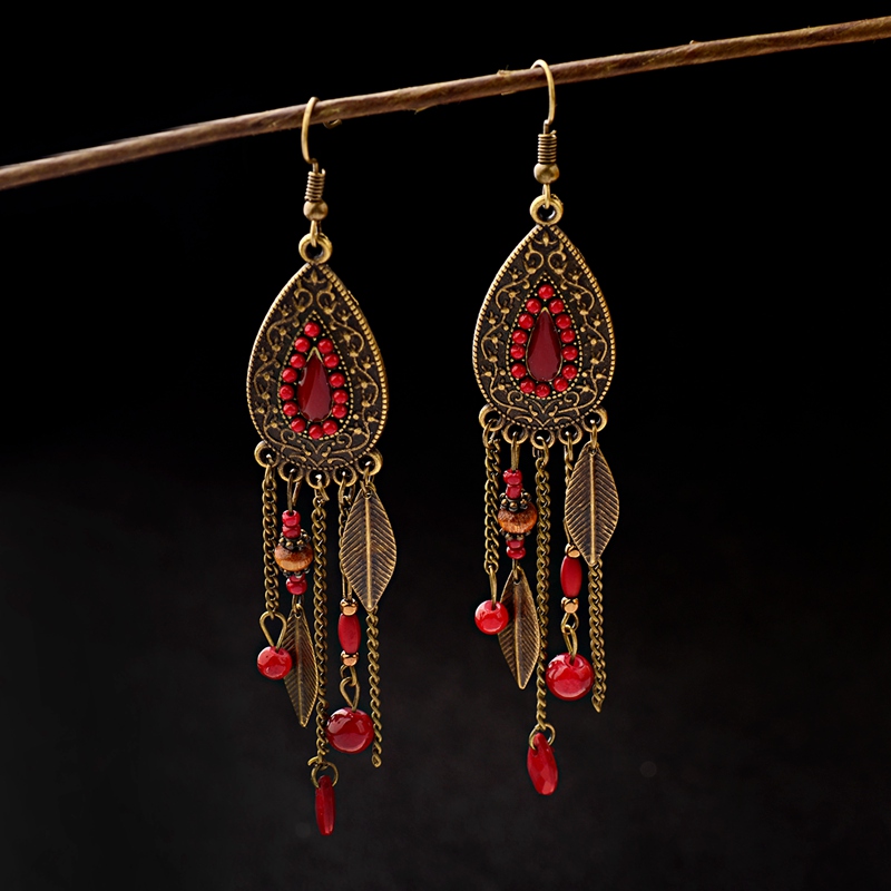 TopHanqi-Boucles d'oreilles go - Ethnic Indian Fashion avis et prix